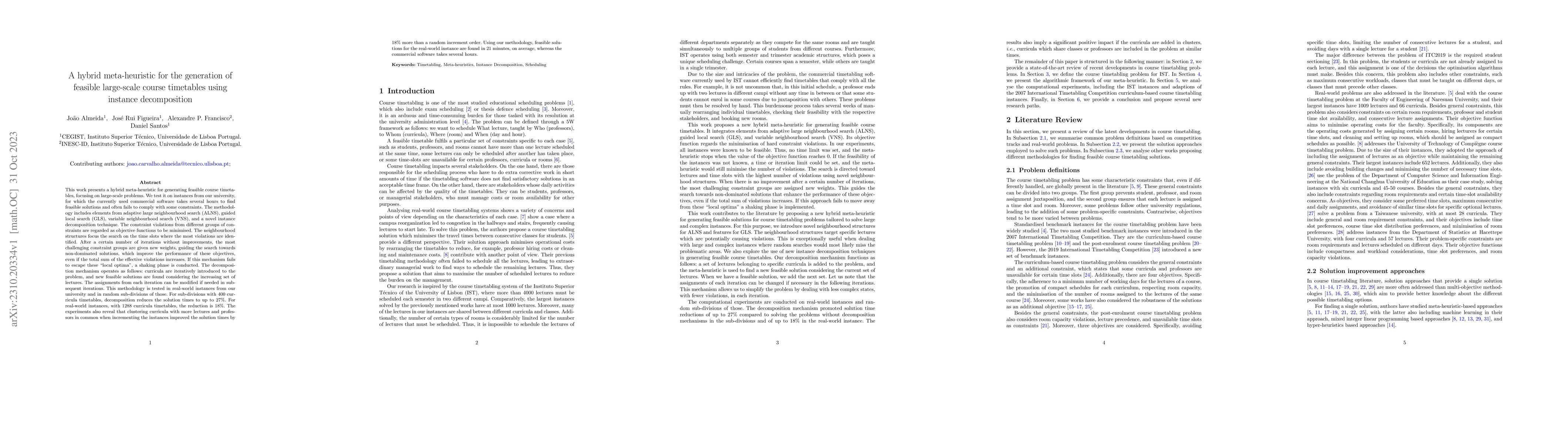 Thumbnail for A hybrid meta-heuristic for the generation of feasible large-scale
  course timetables using instance decomposition