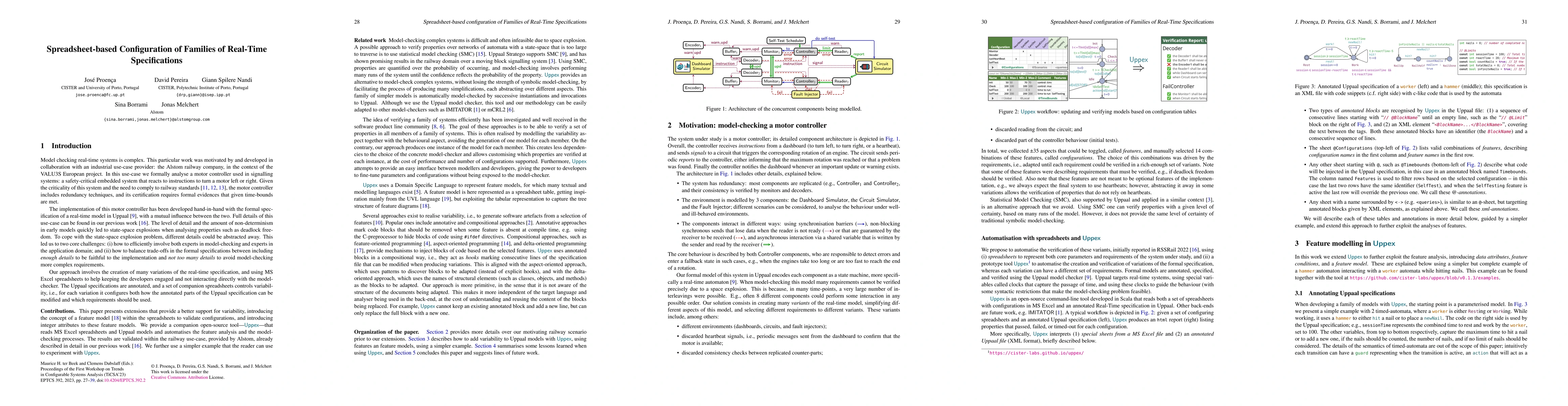 Thumbnail for Spreadsheet-based Configuration of Families of Real-Time Specifications