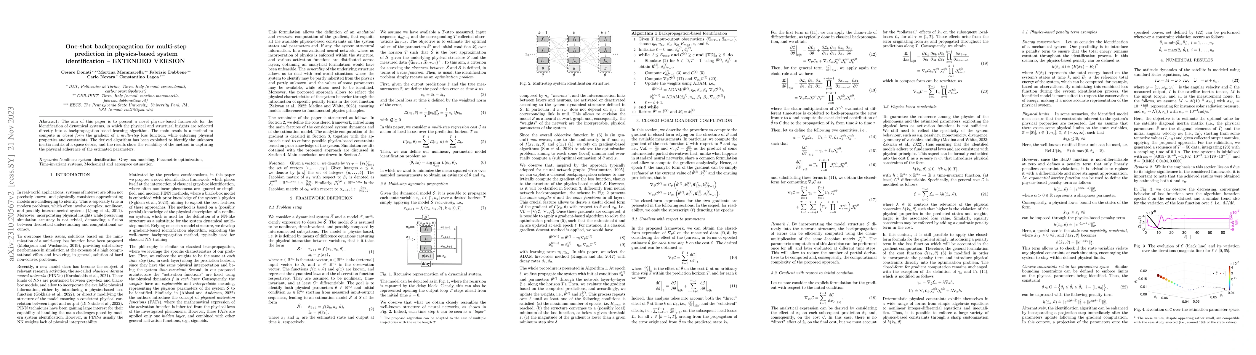 Thumbnail for One-shot backpropagation for multi-step prediction in physics-based
  system identification -- EXTENDED VERSION