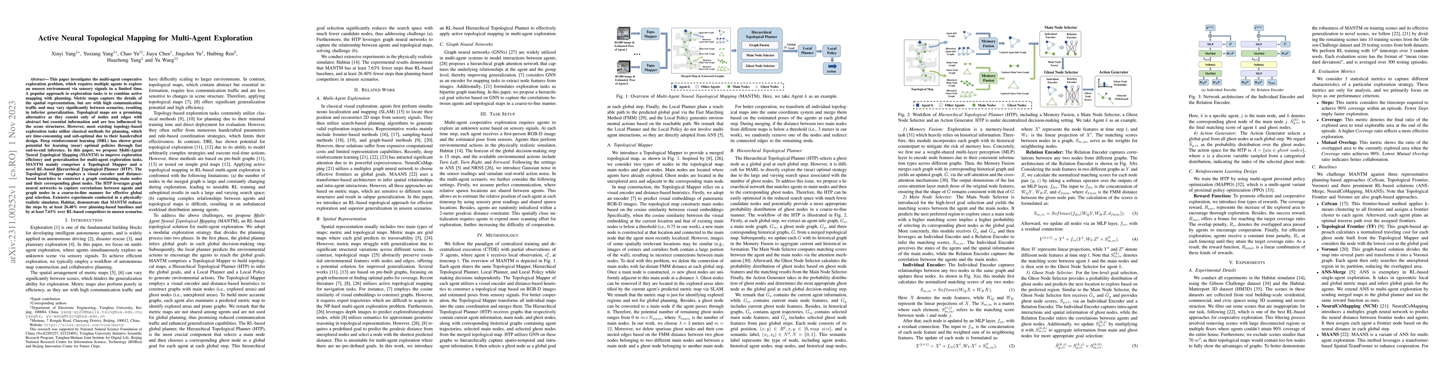 Thumbnail for Active Neural Topological Mapping for Multi-Agent Exploration