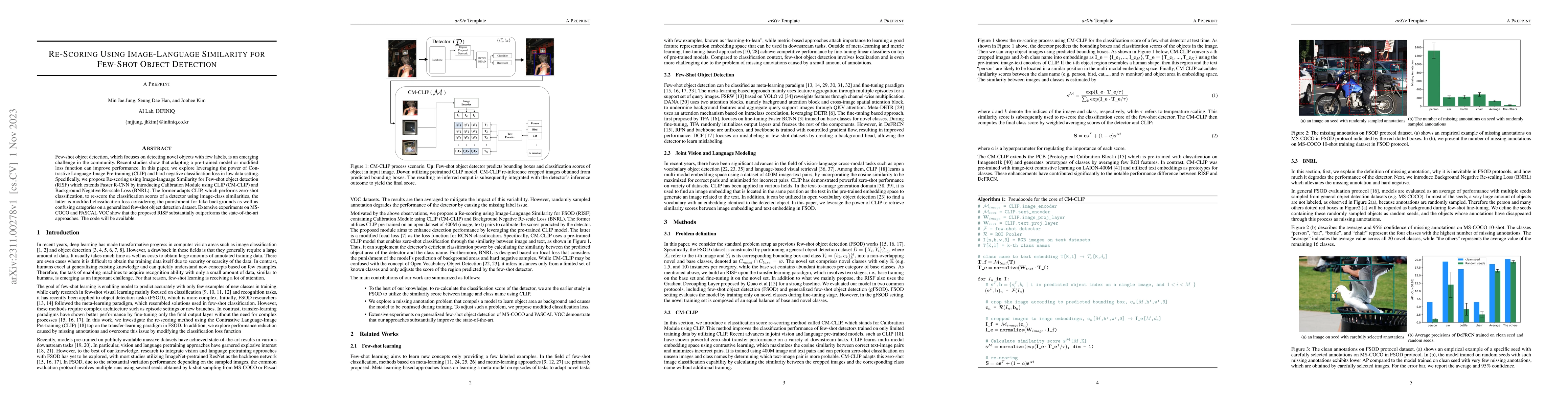 Thumbnail for Re-Scoring Using Image-Language Similarity for Few-Shot Object Detection