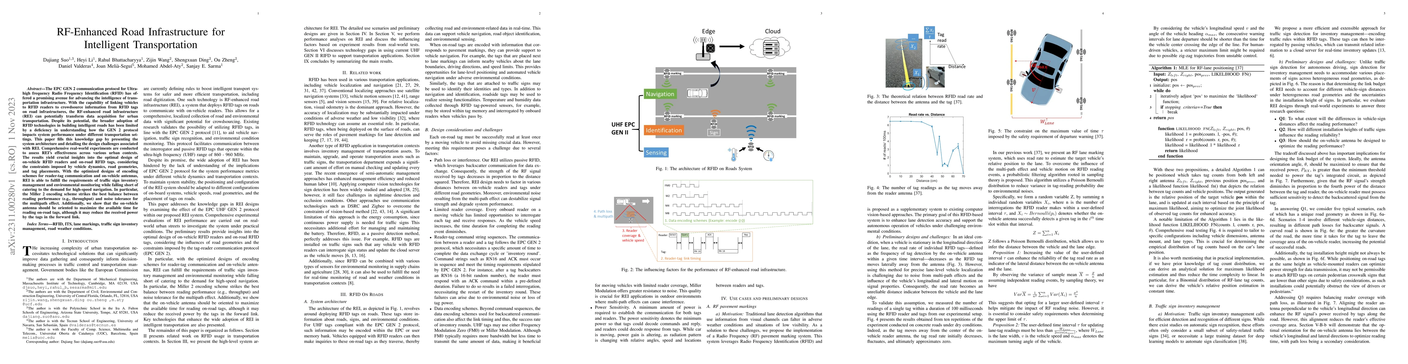 Thumbnail for RF-Enhanced Road Infrastructure for Intelligent Transportation