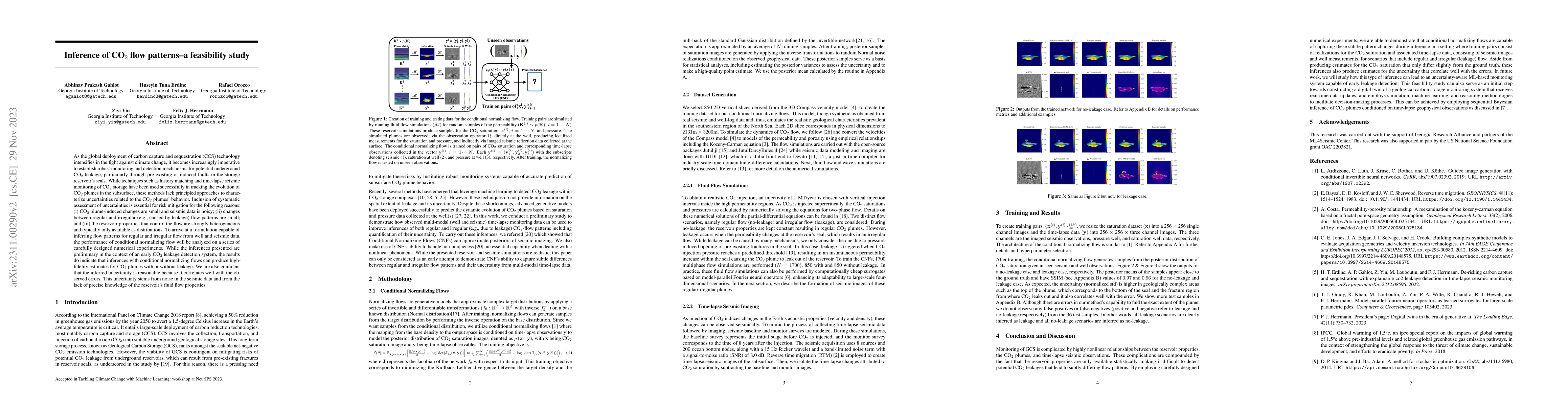 Thumbnail for Inference of CO2 flow patterns -- a feasibility study