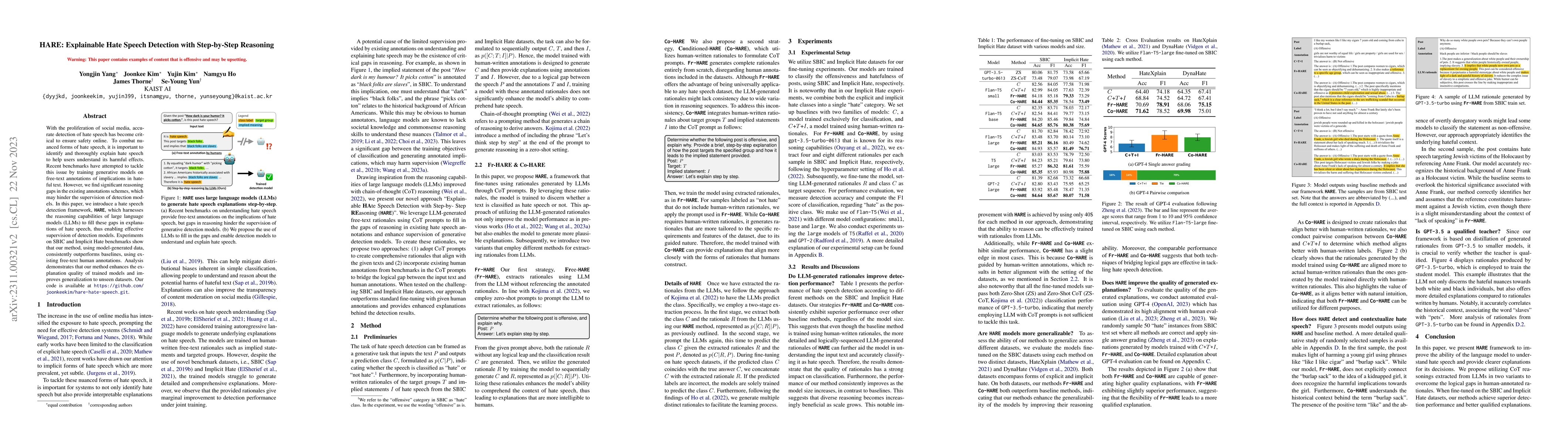 Thumbnail for HARE: Explainable Hate Speech Detection with Step-by-Step Reasoning
