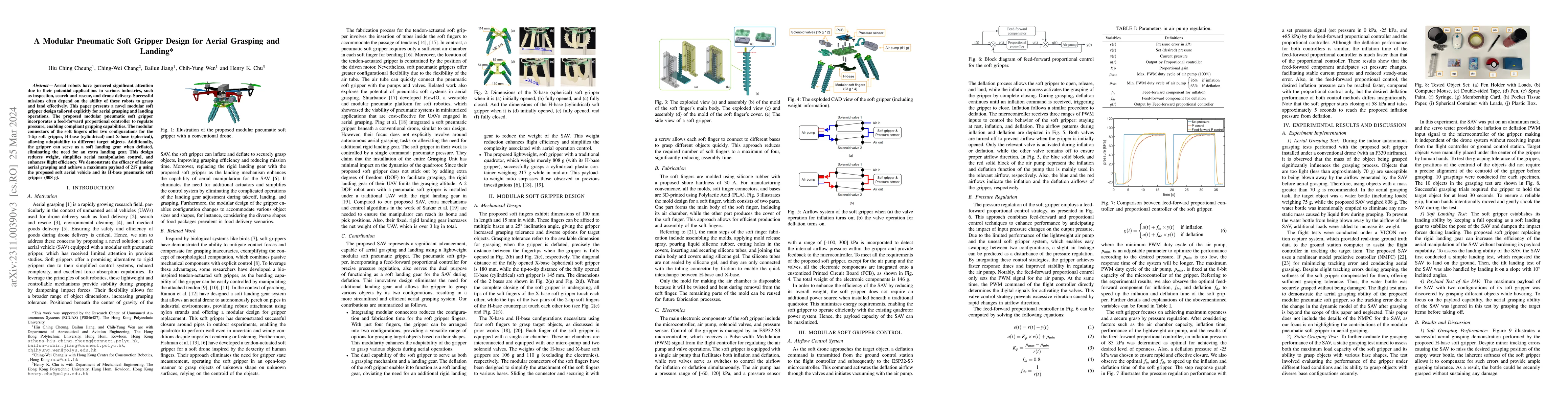 Thumbnail for A Modular Pneumatic Soft Gripper Design for Aerial Grasping and Landing