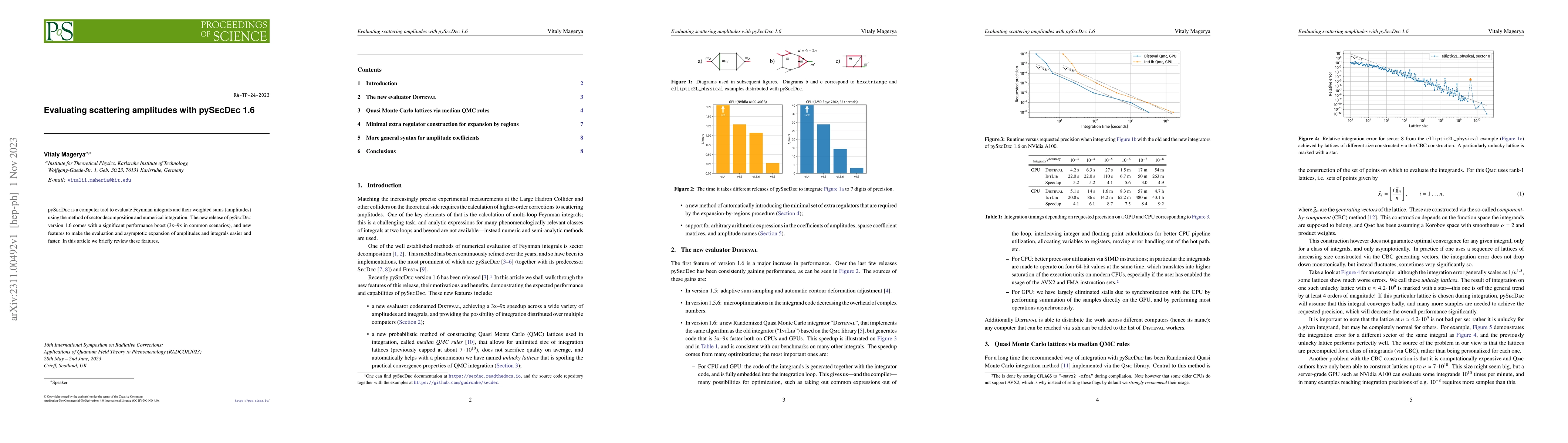 Thumbnail for Evaluating scattering amplitudes with pySecDec 1.6
