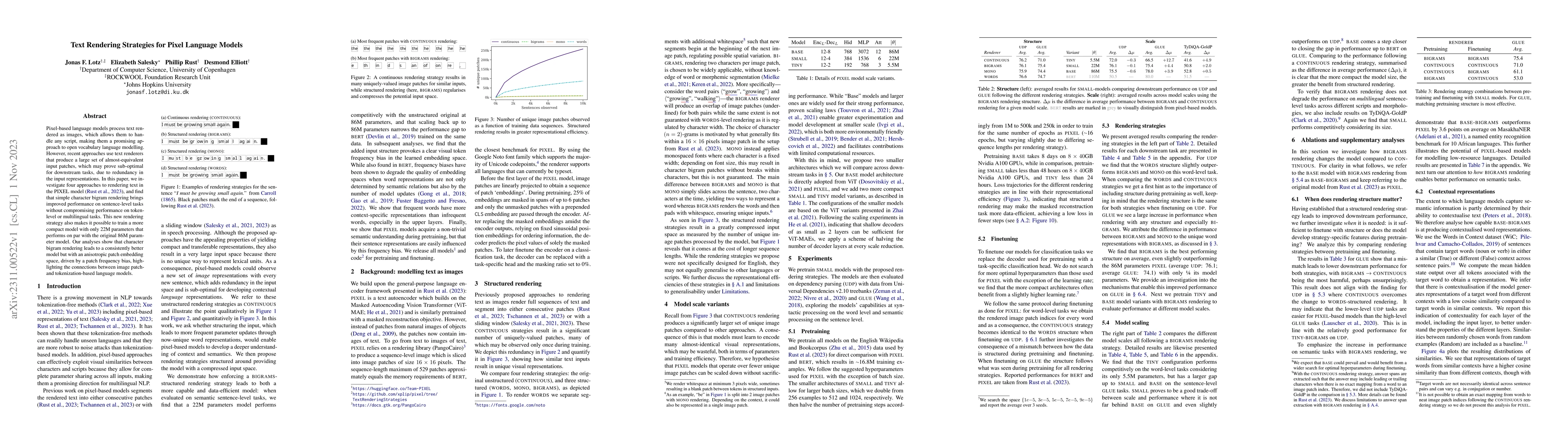 Thumbnail for Text Rendering Strategies for Pixel Language Models