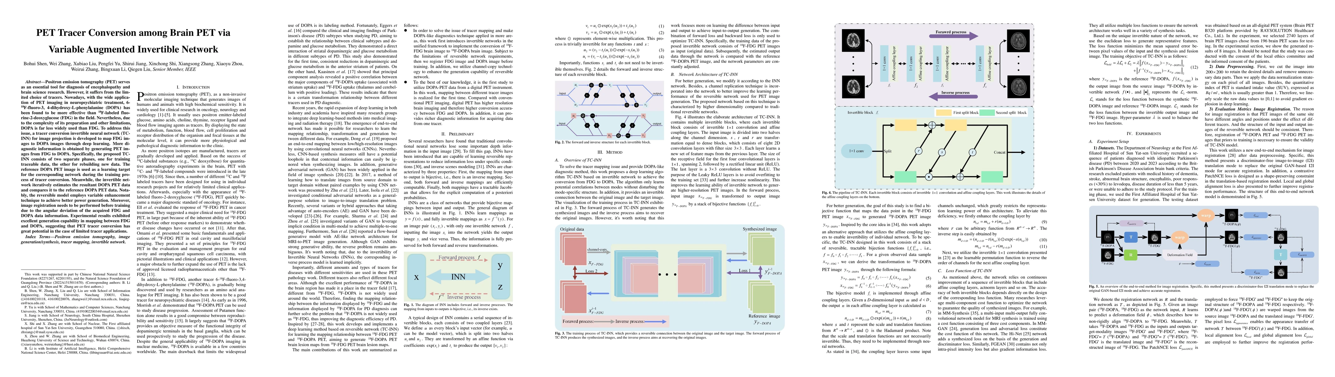 Thumbnail for PET Tracer Conversion among Brain PET via Variable Augmented Invertible
  Network