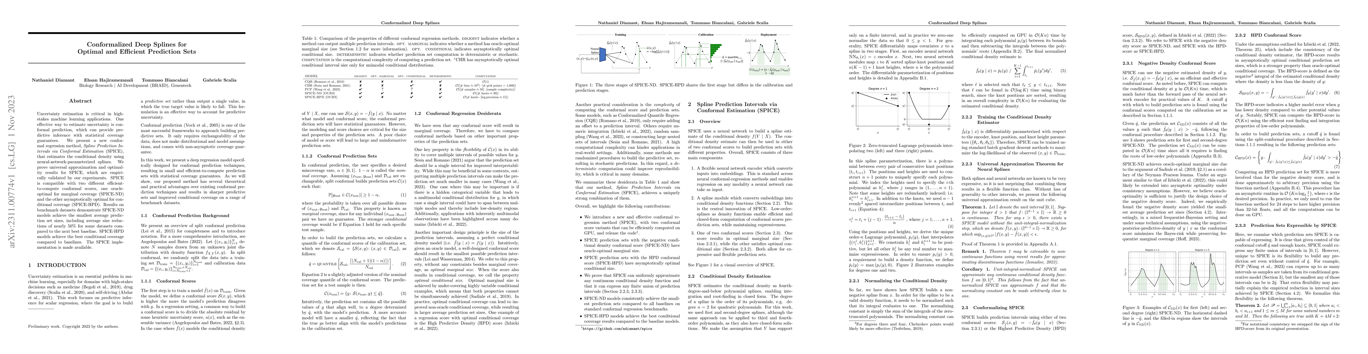 Thumbnail for Conformalized Deep Splines for Optimal and Efficient Prediction Sets