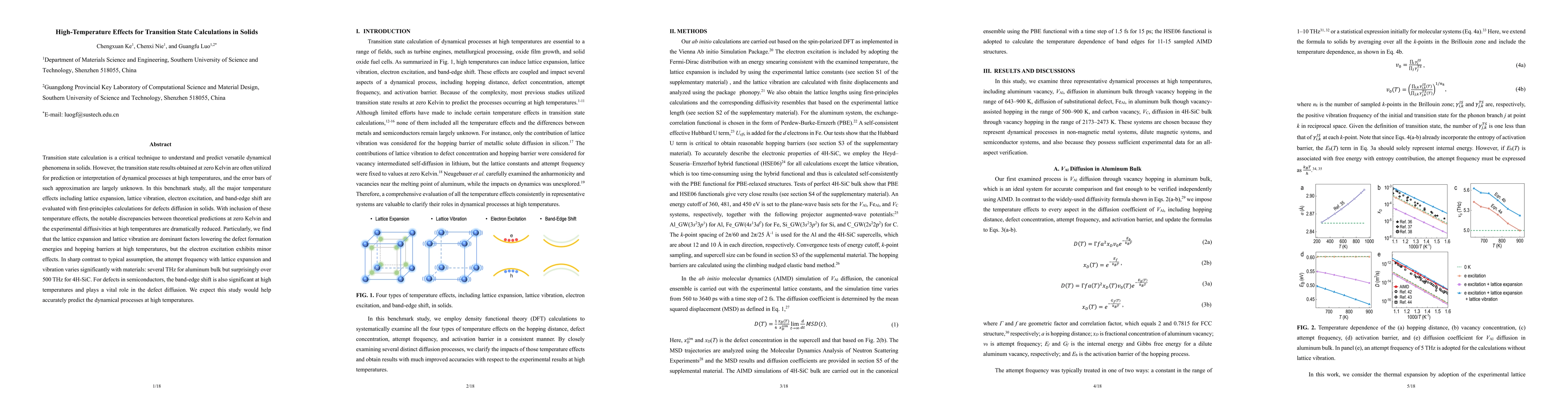 Thumbnail for High-Temperature Effects for Transition State Calculations in Solids