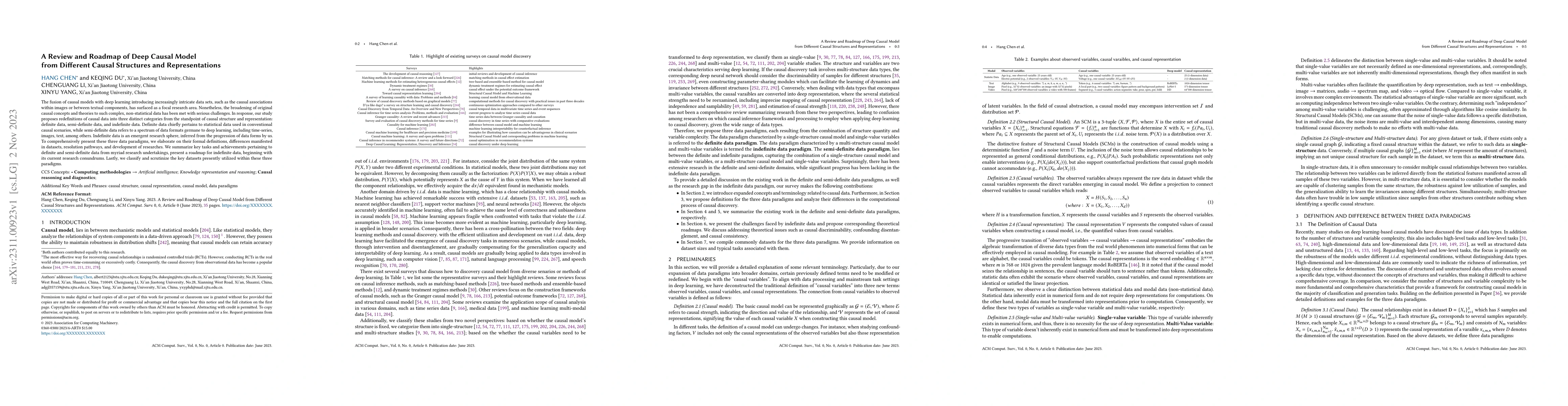 Thumbnail for A Review and Roadmap of Deep Causal Model from Different Causal
  Structures and Representations