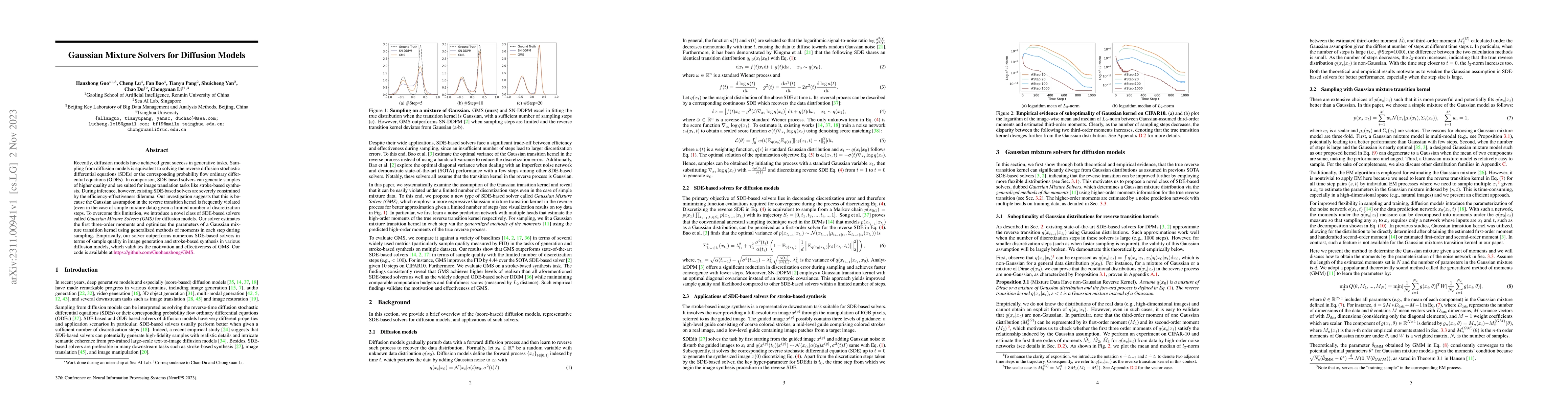 Thumbnail for Gaussian Mixture Solvers for Diffusion Models