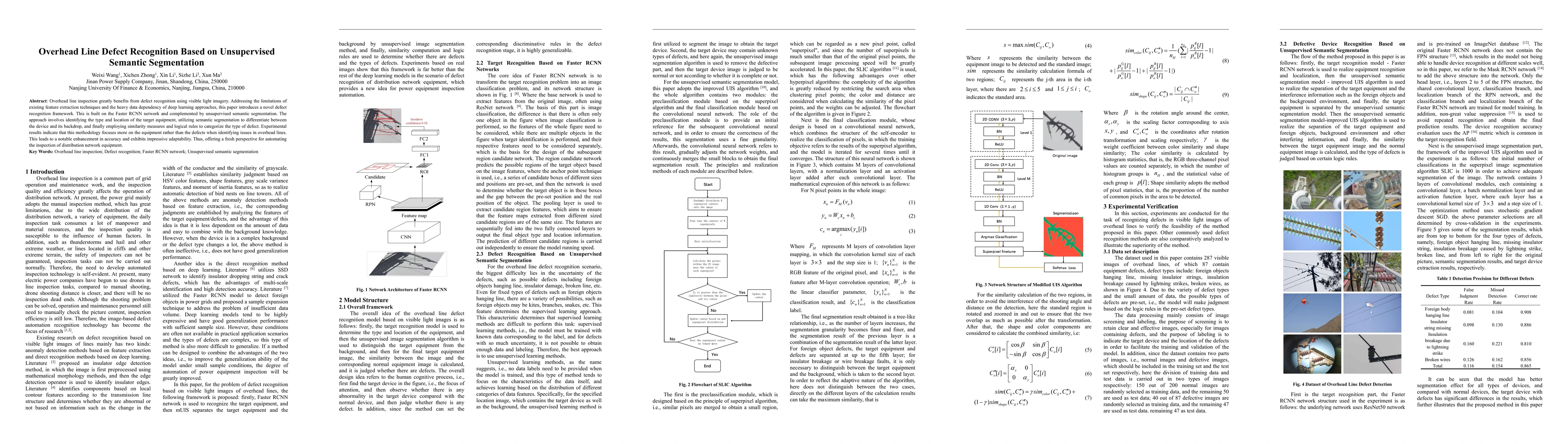 Thumbnail for Overhead Line Defect Recognition Based on Unsupervised Semantic
  Segmentation