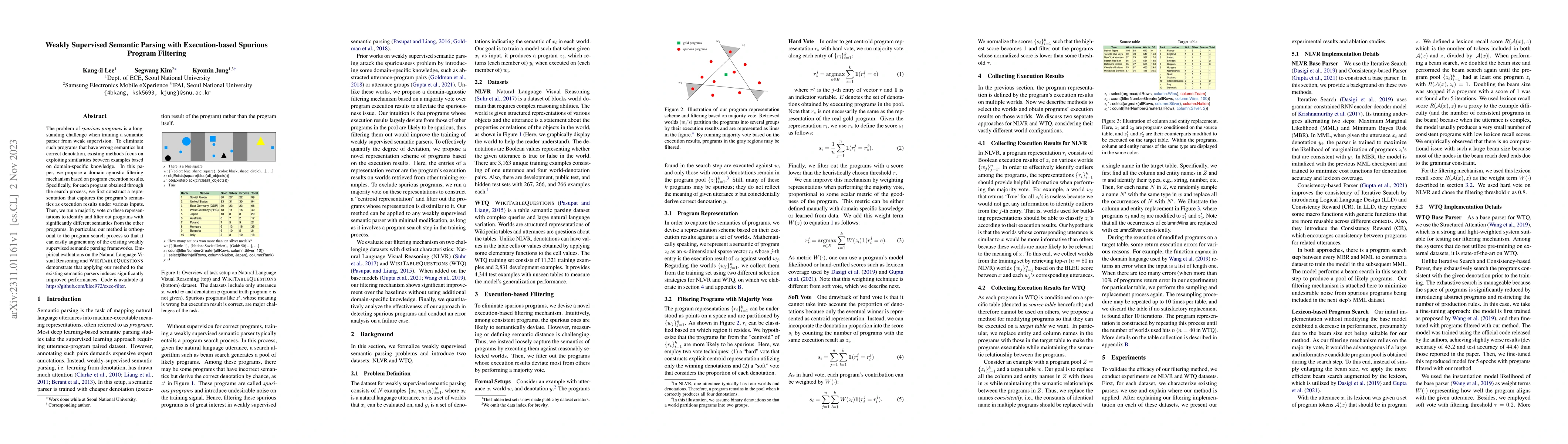 Thumbnail for Weakly Supervised Semantic Parsing with Execution-based Spurious Program
  Filtering