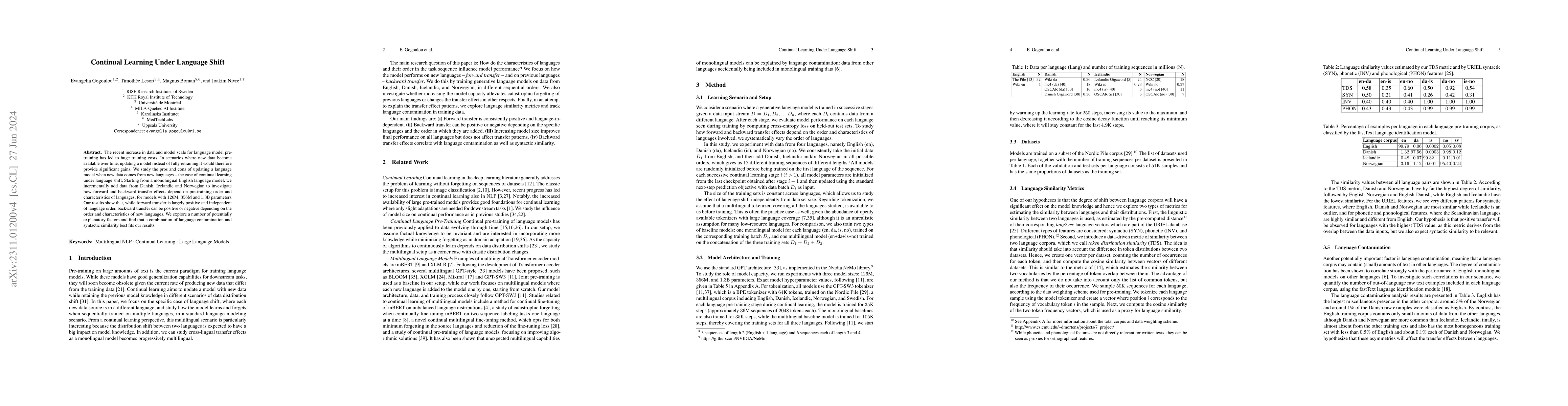 Thumbnail for Continual Learning Under Language Shift