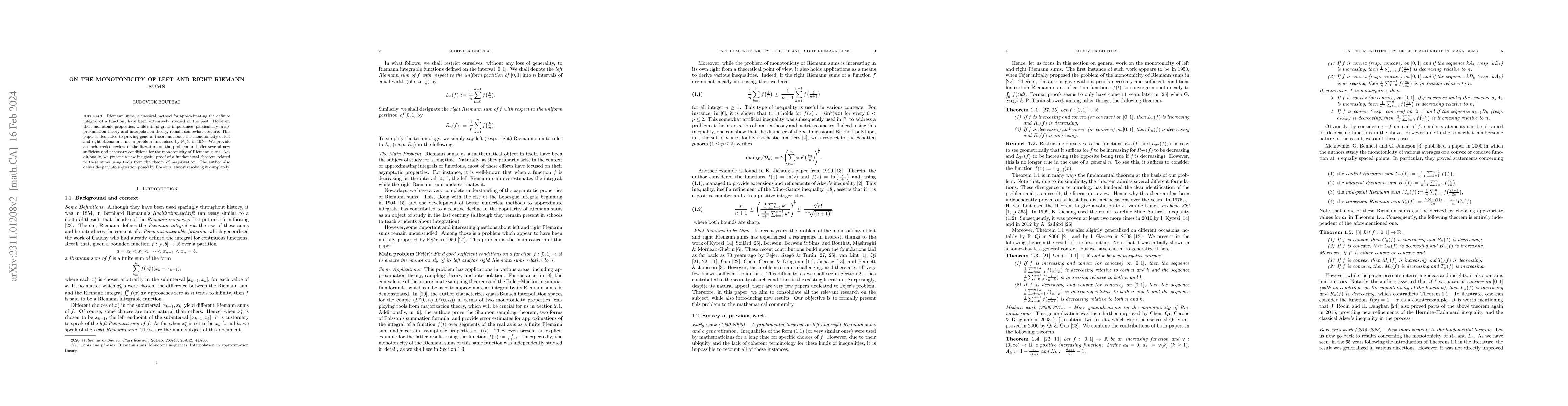 Thumbnail for On the monotonicity of left and right Riemann sums