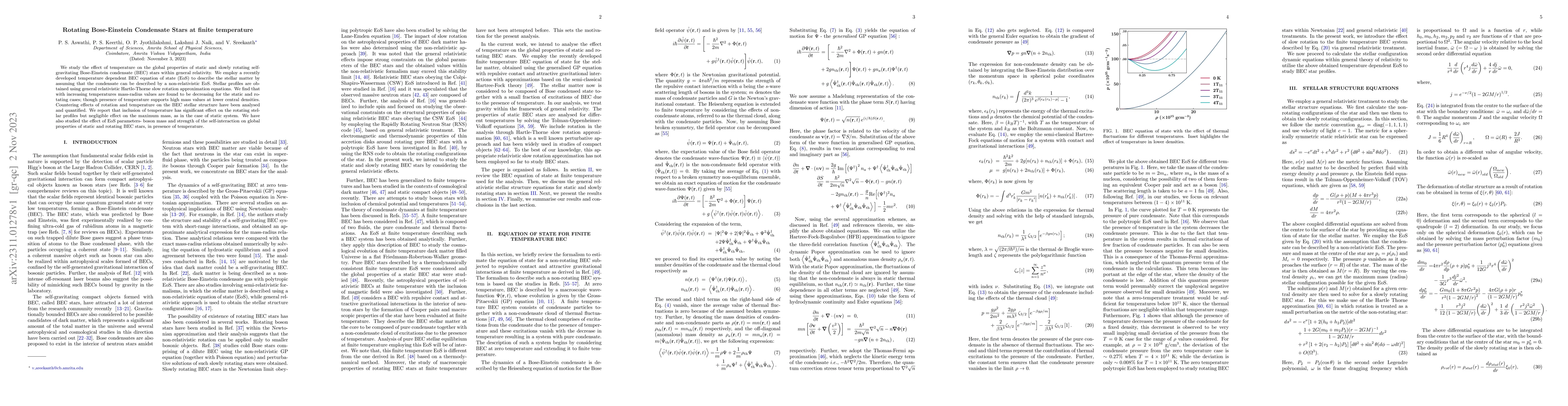 Thumbnail for Rotating Bose-Einstein Condensate Stars at finite temperature