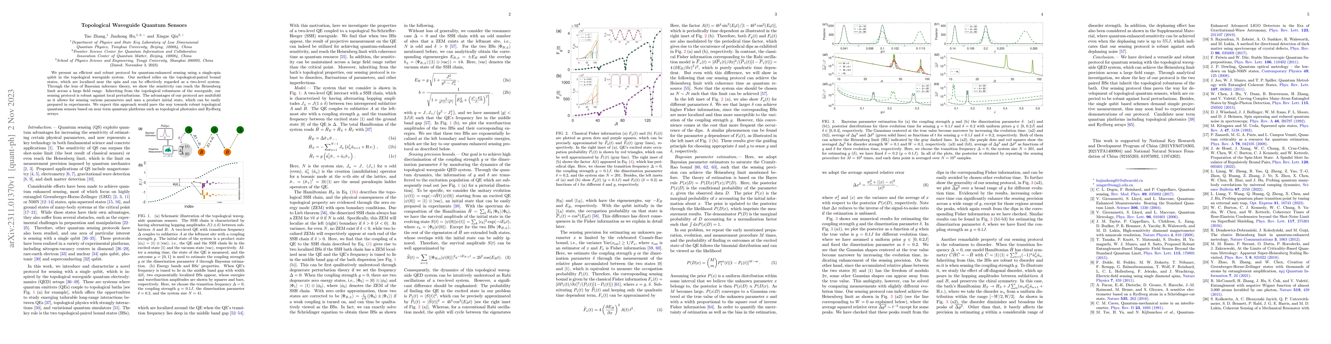Thumbnail for Topological Waveguide Quantum Sensors