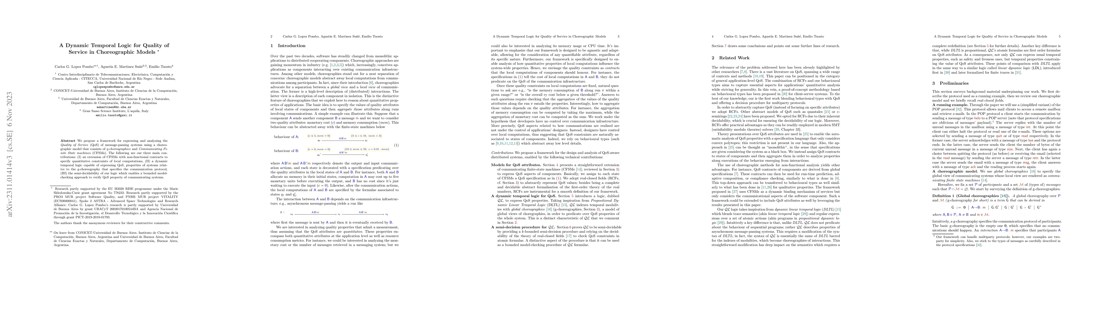 Thumbnail for A Dynamic Temporal Logic for Quality of Service in Choreographic Models
