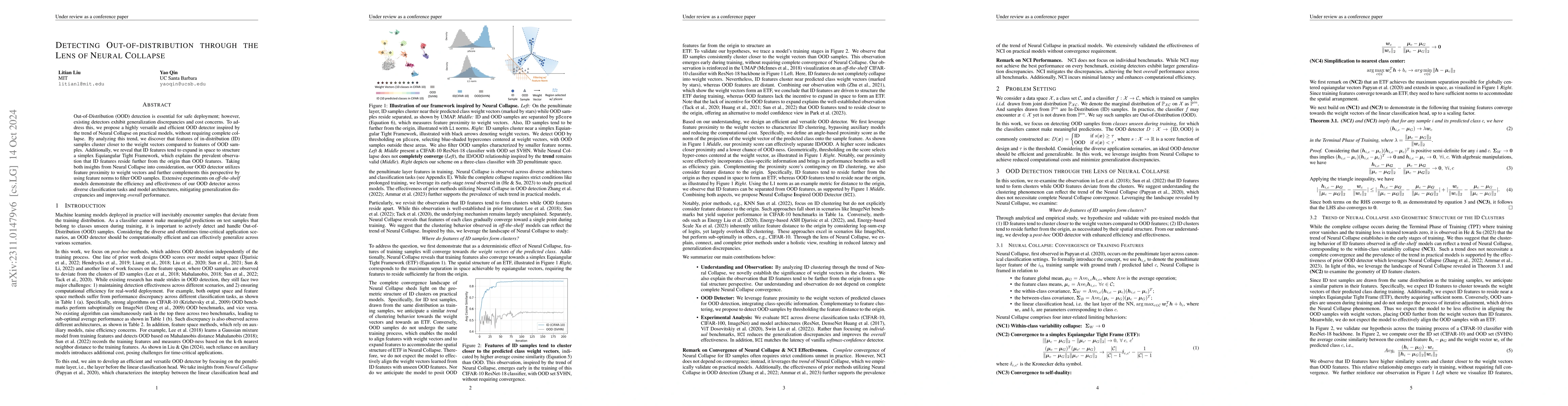 Thumbnail for Detecting Out-of-Distribution Through the Lens of Neural Collapse