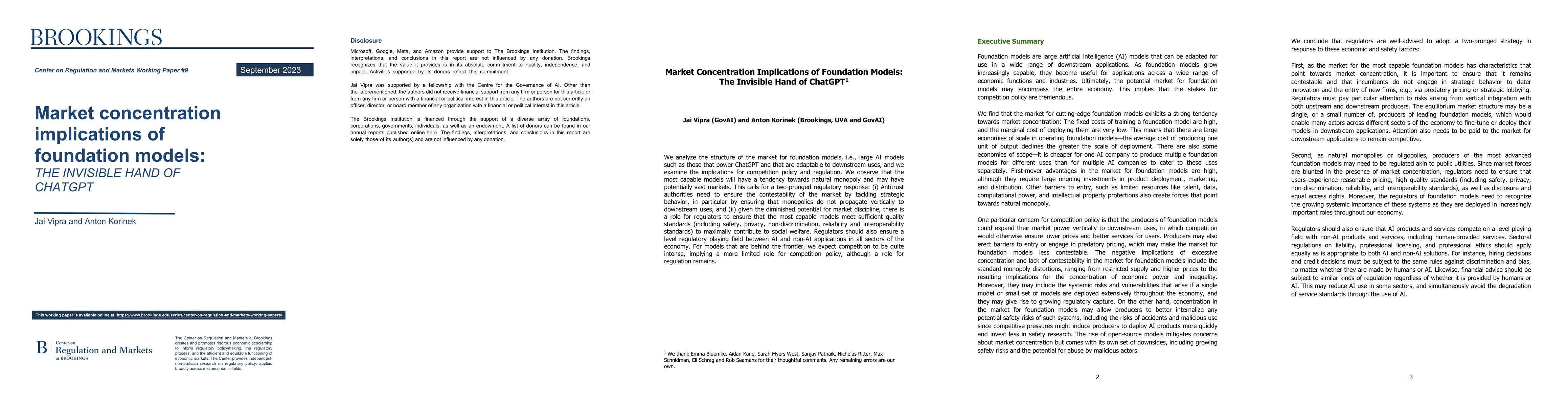 Thumbnail for Market Concentration Implications of Foundation Models