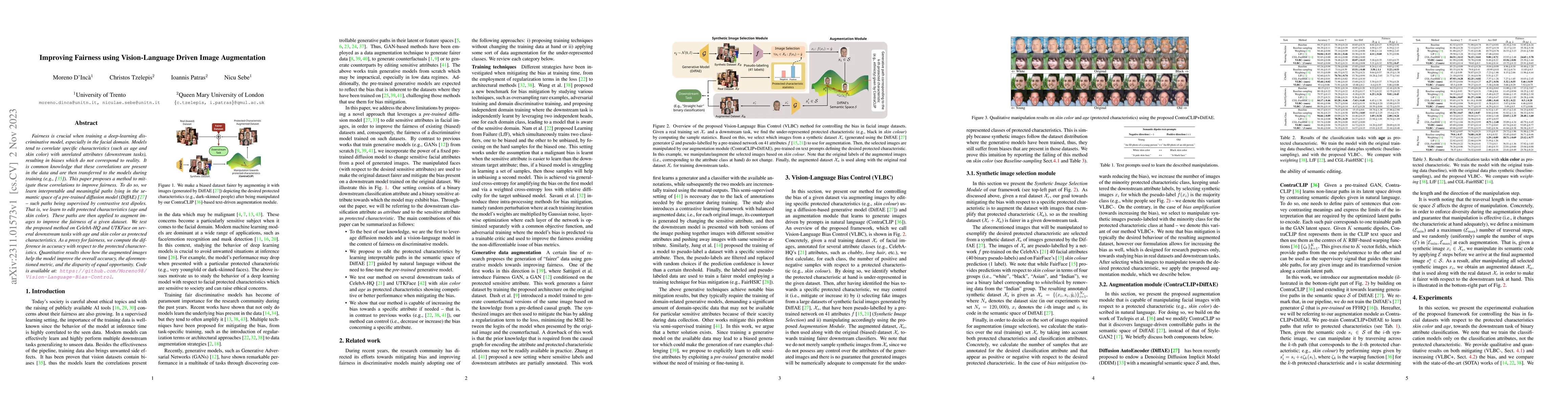 Thumbnail for Improving Fairness using Vision-Language Driven Image Augmentation