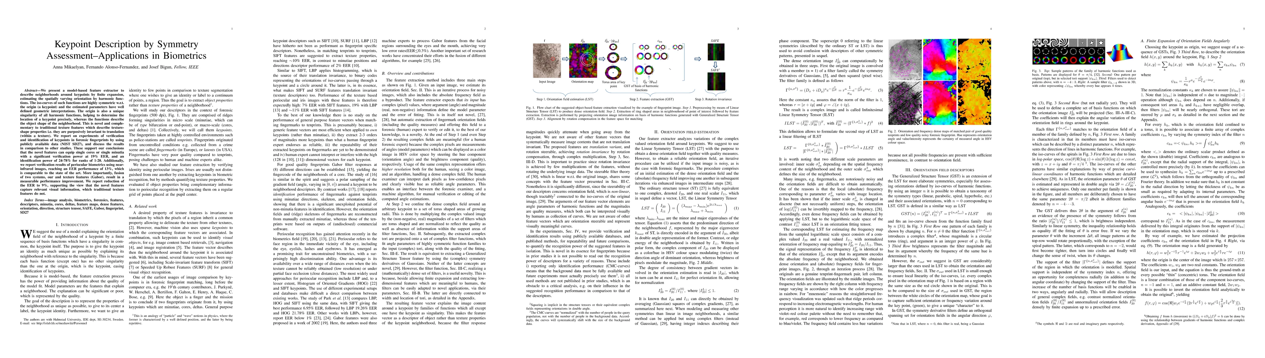 Thumbnail for Keypoint Description by Symmetry Assessment -- Applications in
  Biometrics