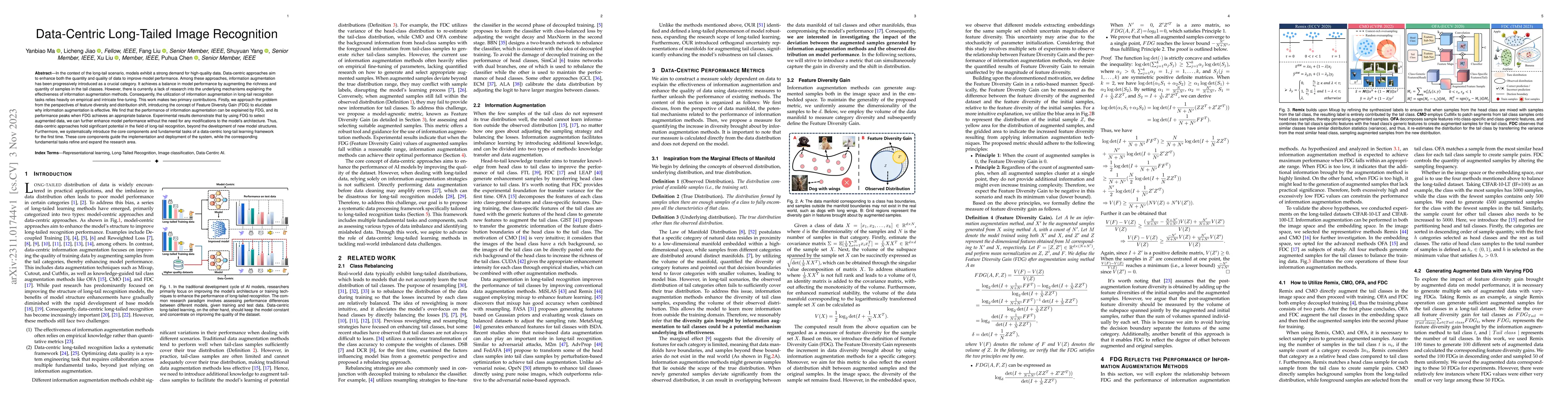 Thumbnail for Data-Centric Long-Tailed Image Recognition