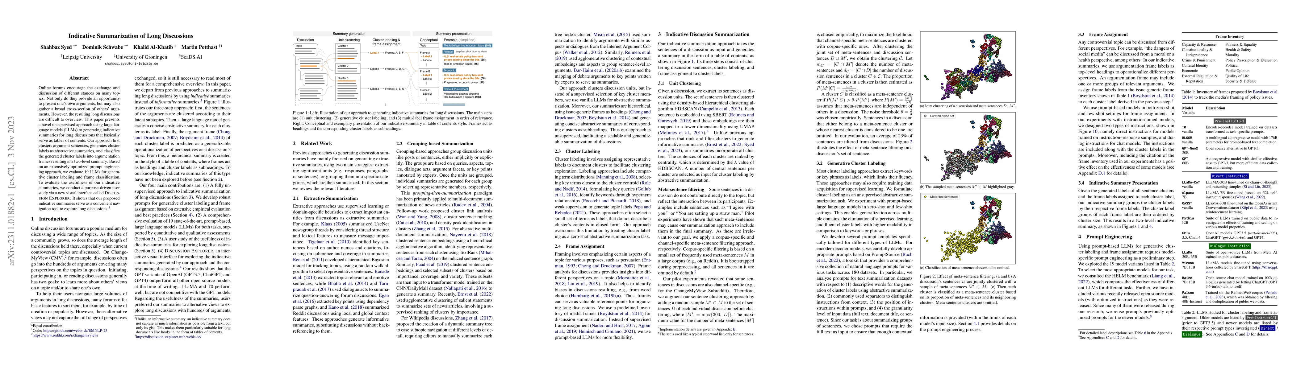 Thumbnail for Indicative Summarization of Long Discussions