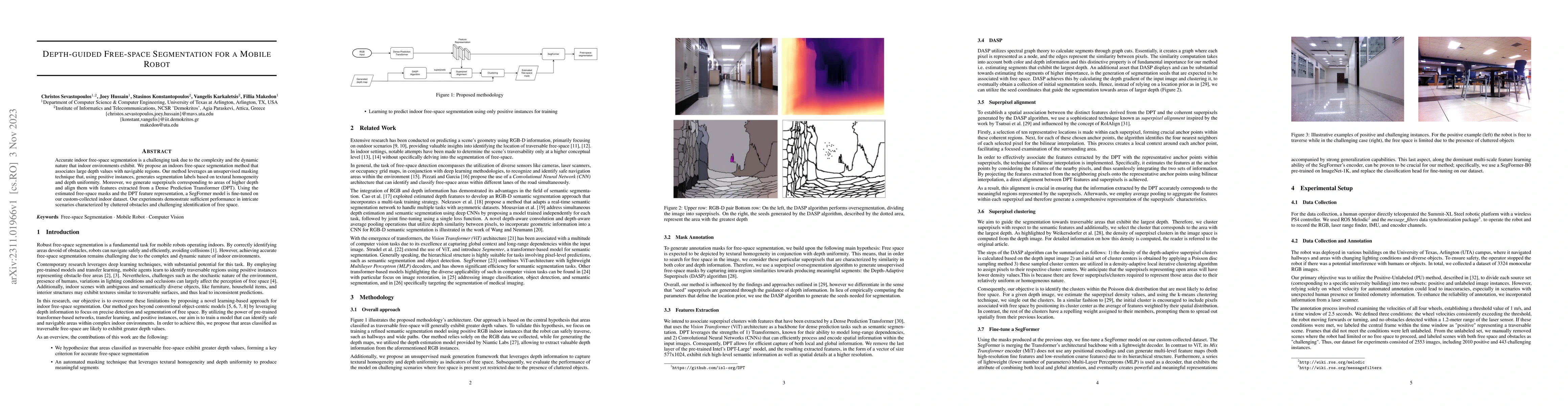 Thumbnail for Depth-guided Free-space Segmentation for a Mobile Robot