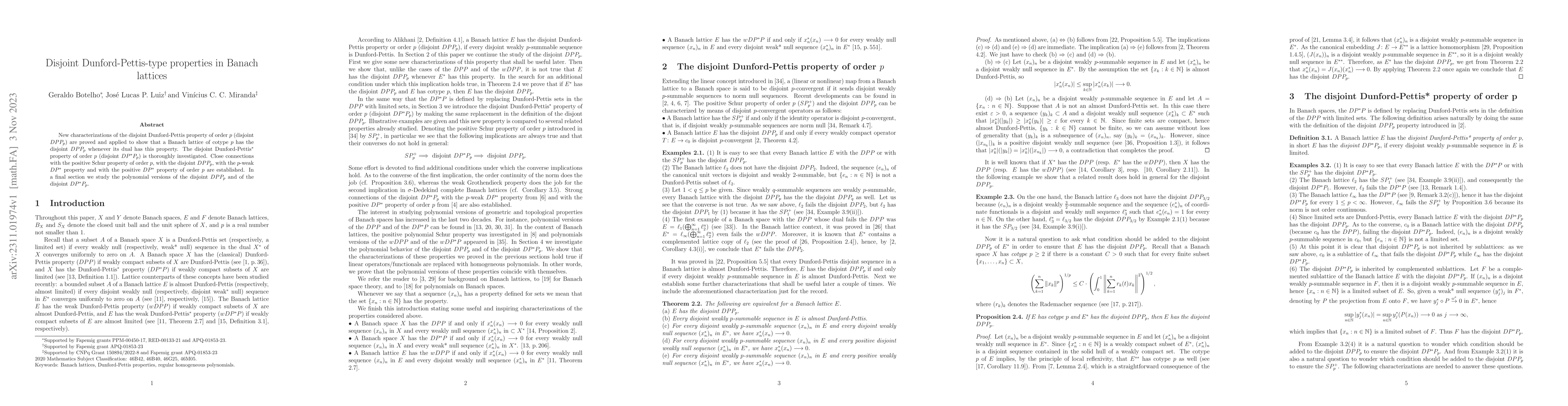 Thumbnail for Disjoint Dunford-Pettis-type properties in Banach lattices