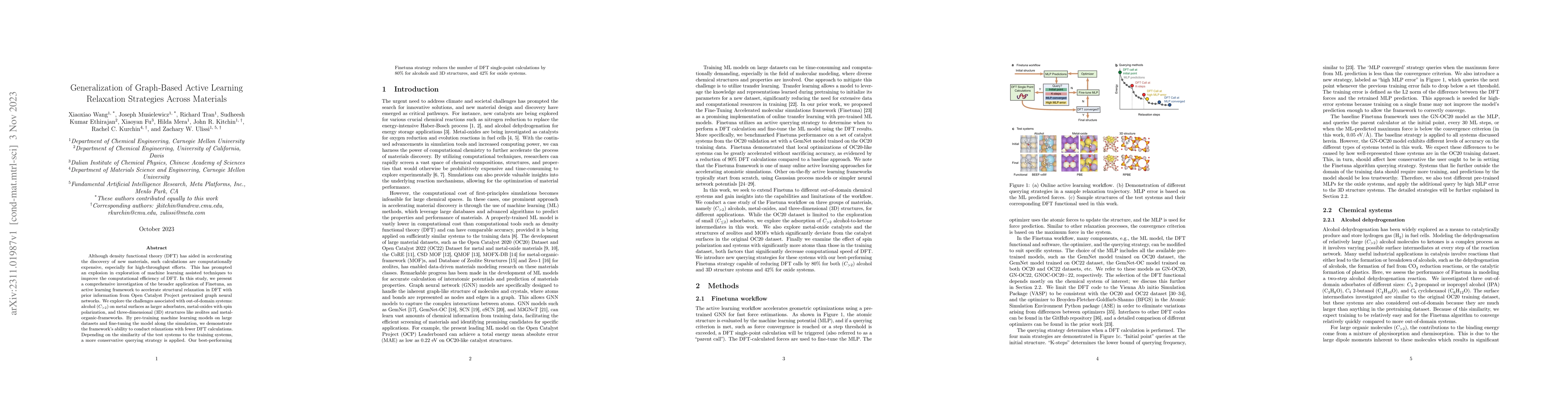 Thumbnail for Generalization of Graph-Based Active Learning Relaxation Strategies
  Across Materials