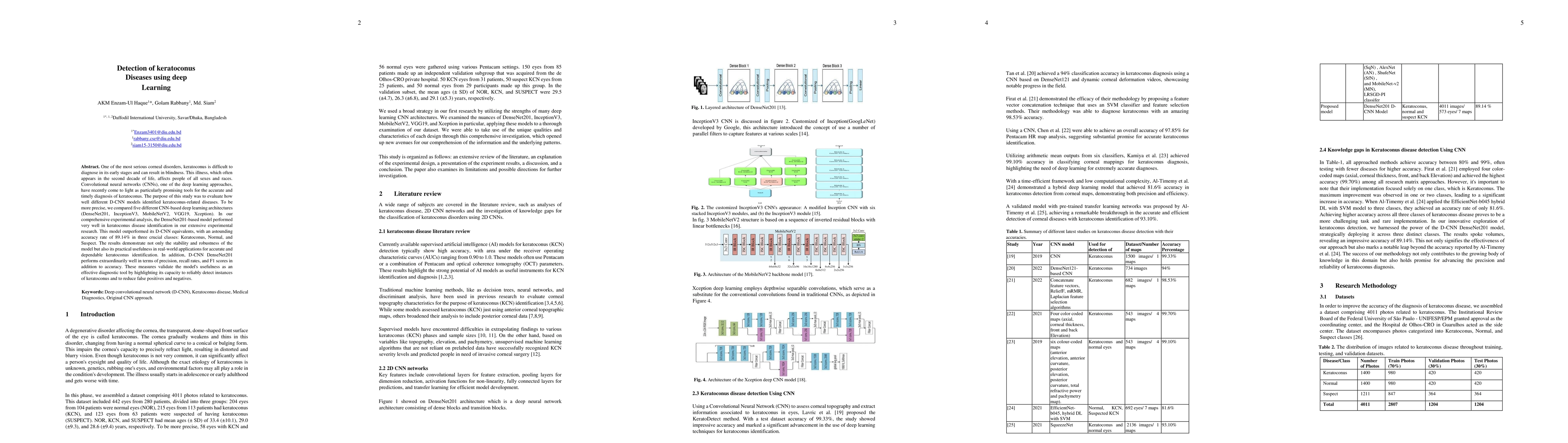 Thumbnail for Detection of keratoconus Diseases using deep Learning