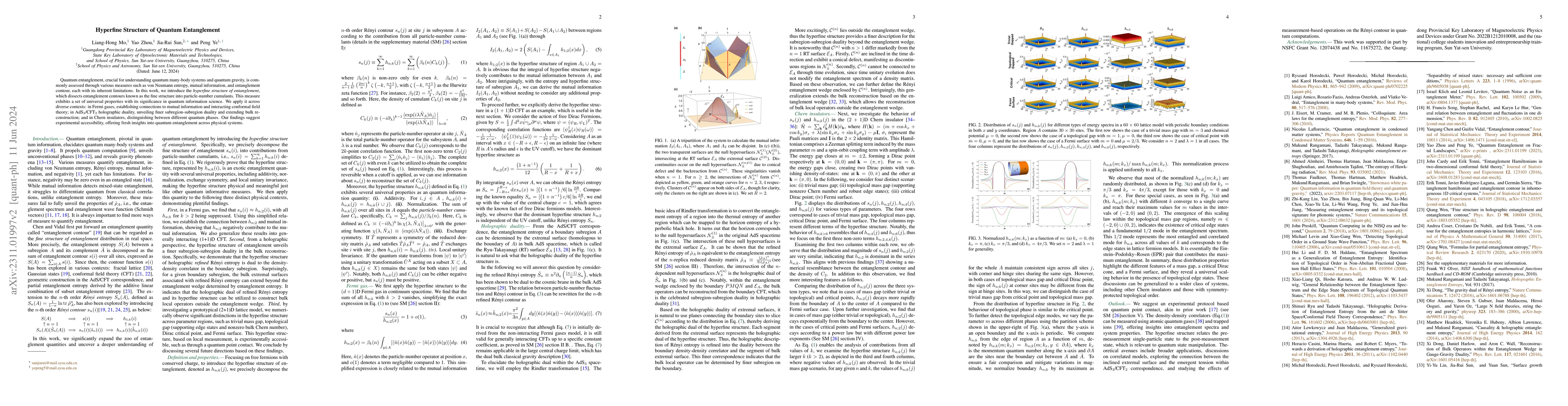 Thumbnail for Hyperfine Structure of Quantum Entanglement