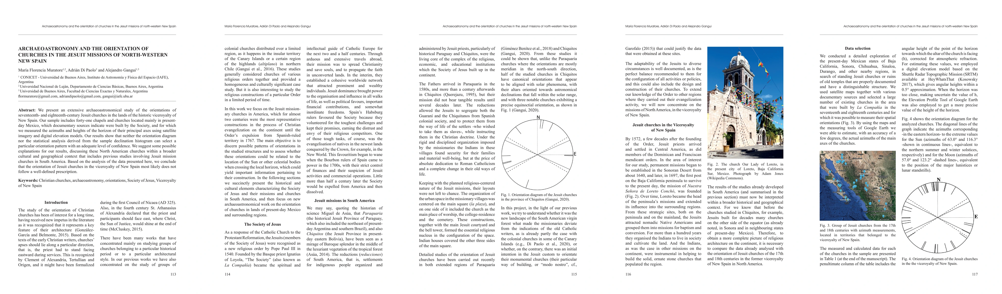 Thumbnail for Archaeoastronomy and the orientation of churches in the Jesuit missions
  of north-western New Spain