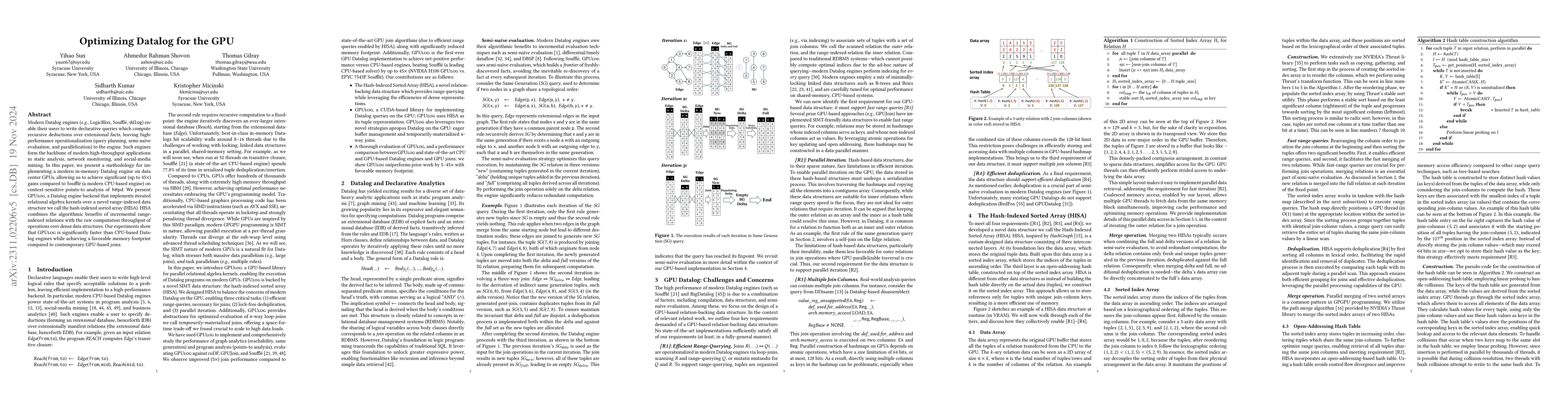 Thumbnail for Modern Datalog on the GPU