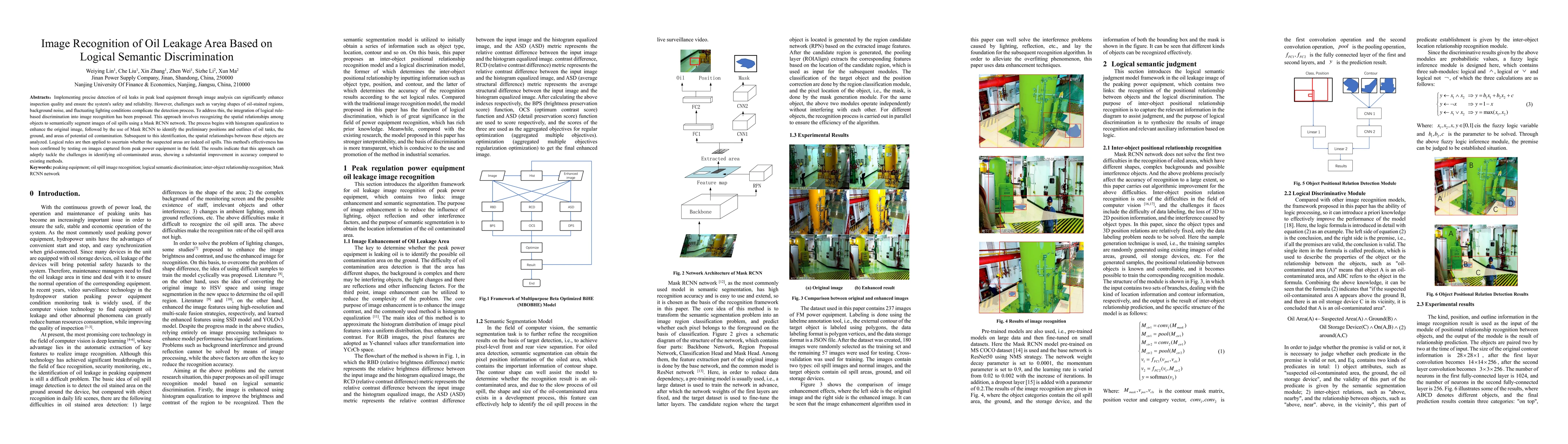 Thumbnail for Image Recognition of Oil Leakage Area Based on Logical Semantic
  Discrimination