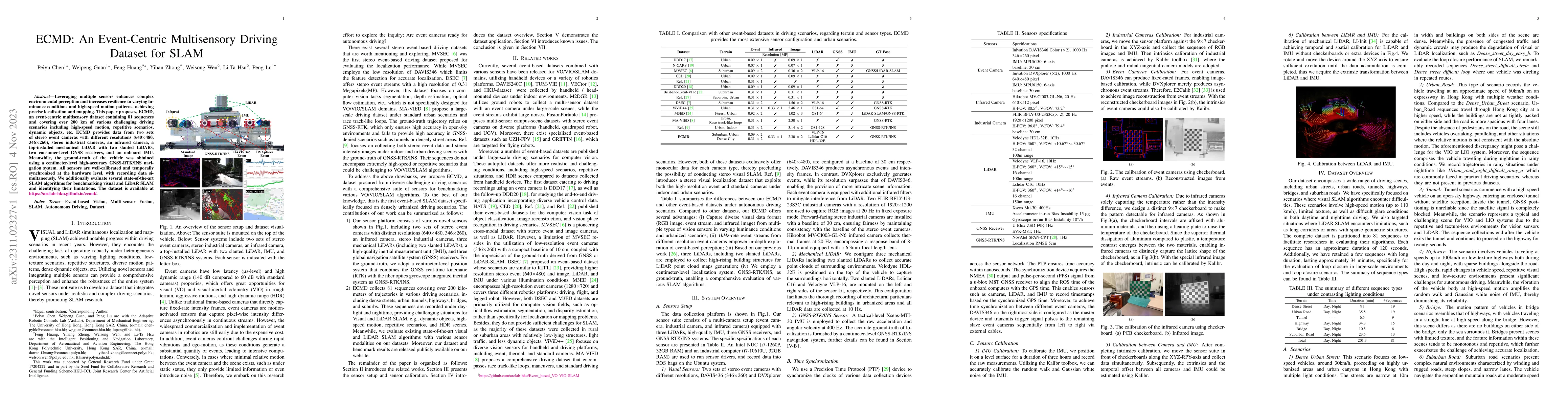 Thumbnail for ECMD: An Event-Centric Multisensory Driving Dataset for SLAM
