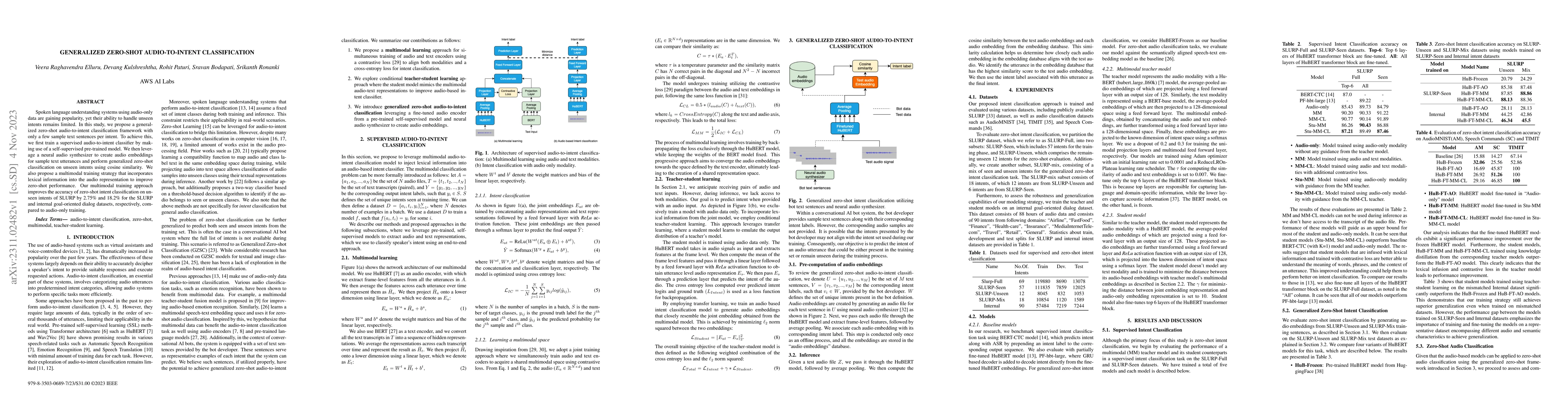 Thumbnail for Generalized zero-shot audio-to-intent classification