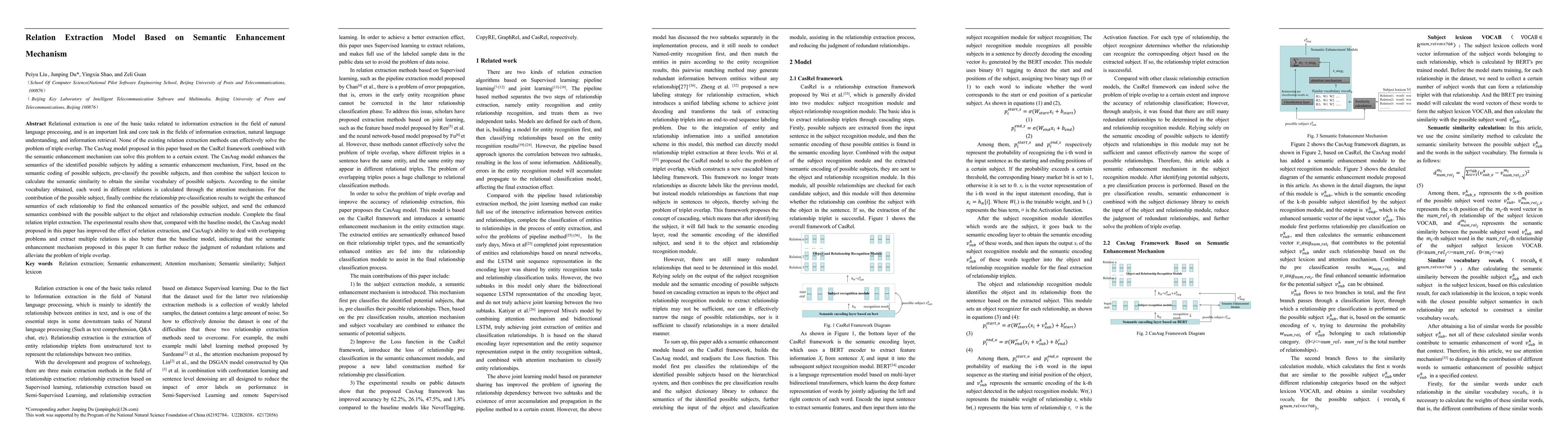 Thumbnail for Relation Extraction Model Based on Semantic Enhancement Mechanism