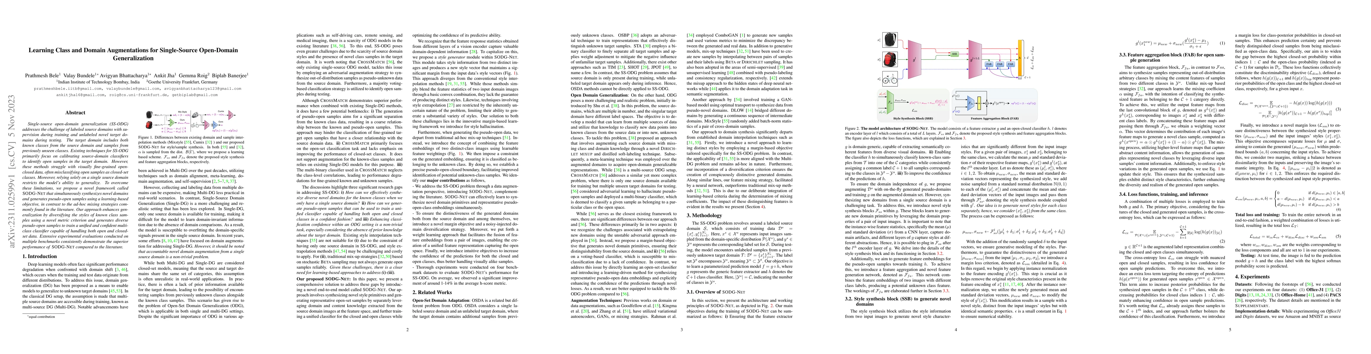 Thumbnail for Learning Class and Domain Augmentations for Single-Source Open-Domain
  Generalization
