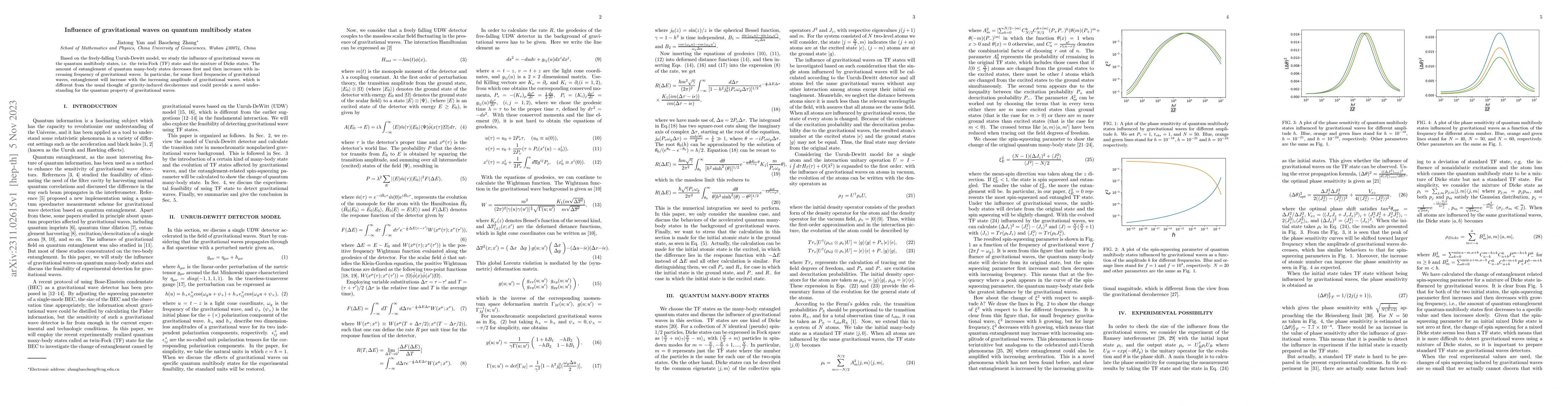 Thumbnail for Influence of gravitational waves on quantum multibody states