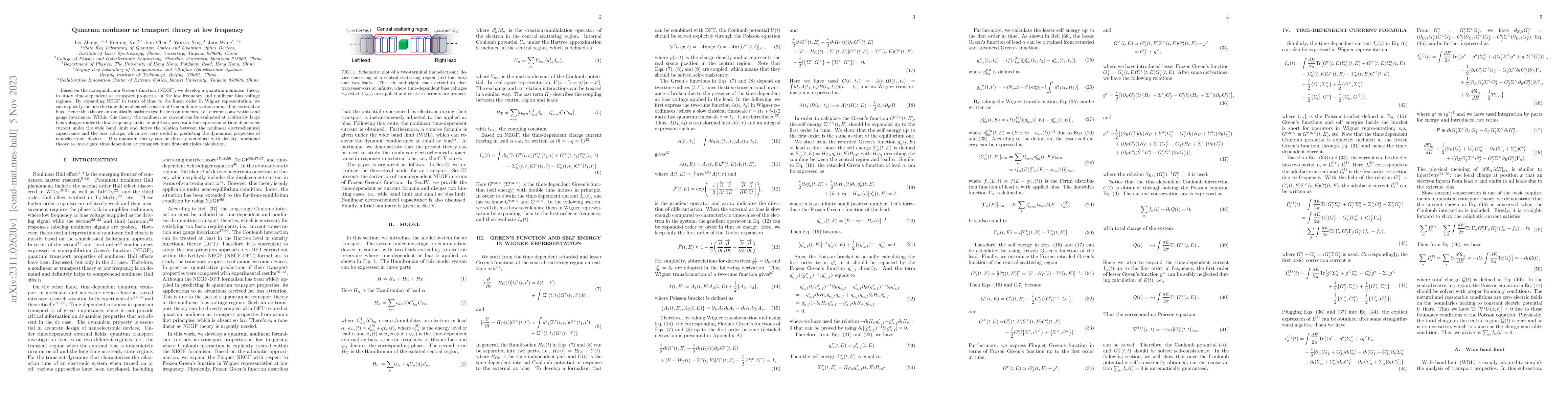 Thumbnail for Quantum nonlinear ac transport theory at low frequency