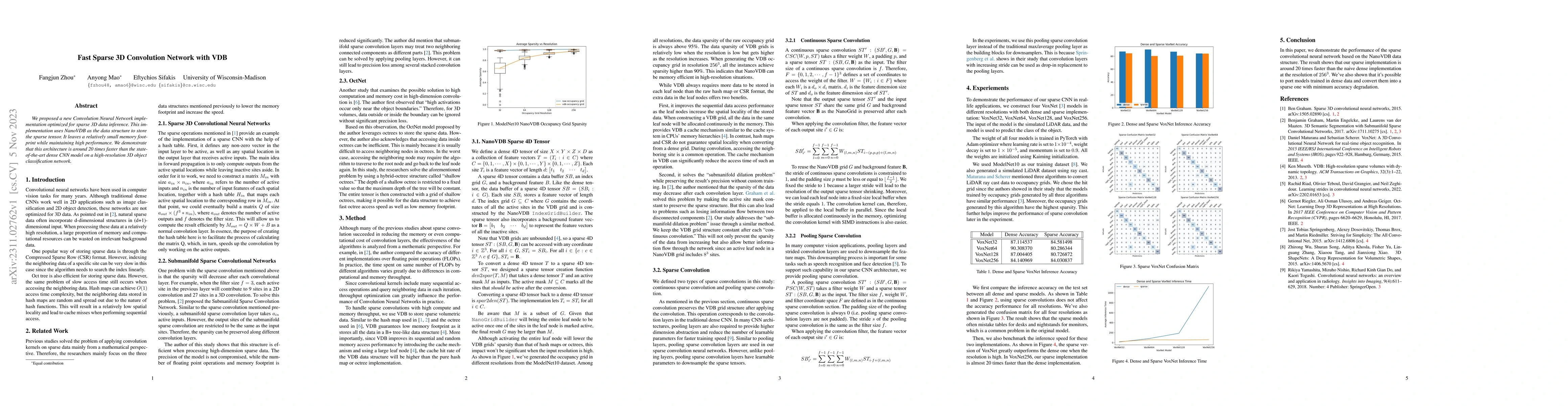 Thumbnail for Fast Sparse 3D Convolution Network with VDB