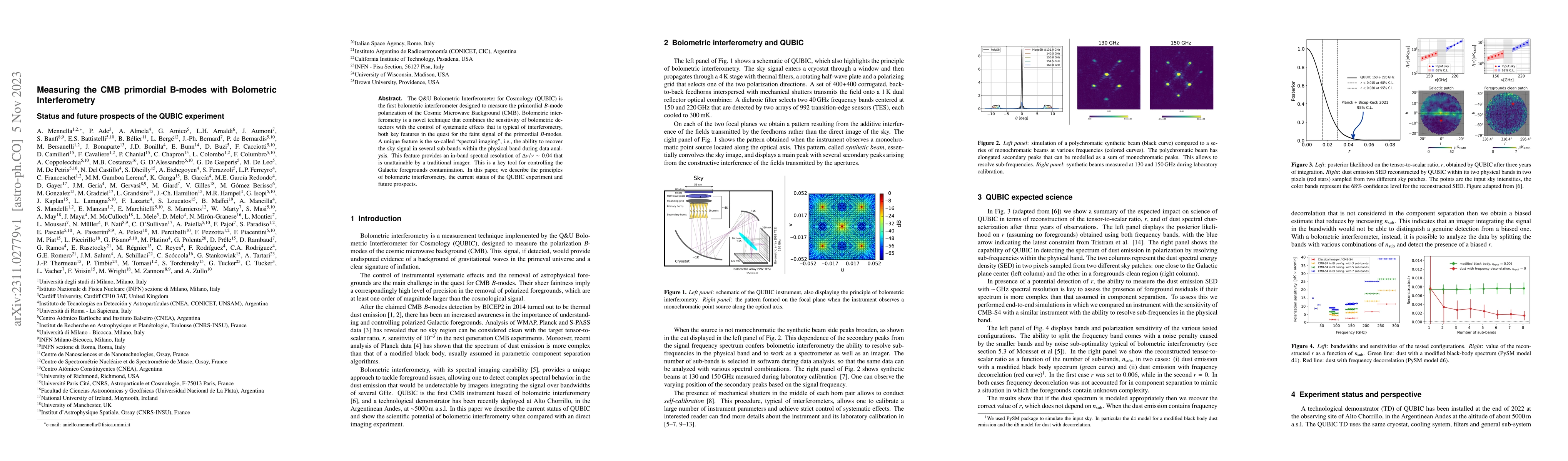 Thumbnail for Measuring the CMB primordial B-modes with Bolometric Interferometry