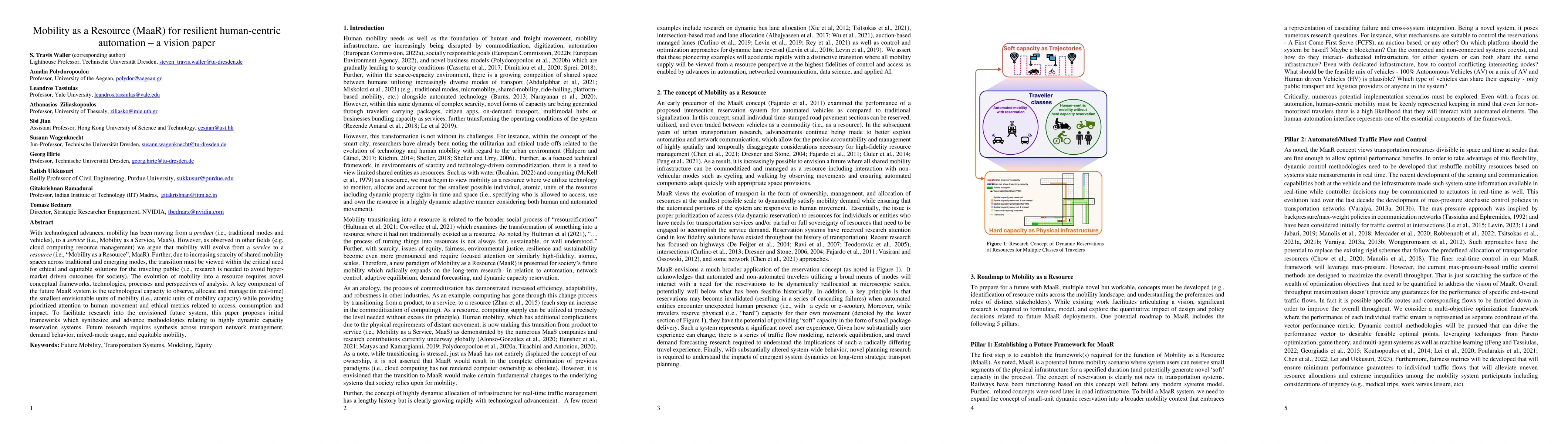 Thumbnail for Mobility as a Resource (MaaR) for resilient human-centric automation: a
  vision paper