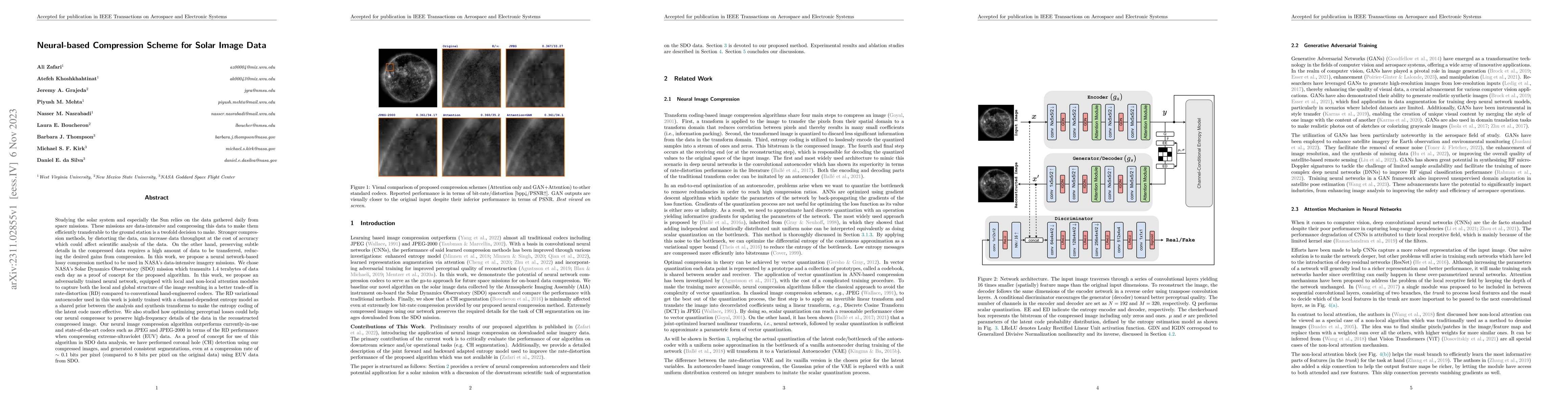 Thumbnail for Neural-based Compression Scheme for Solar Image Data
