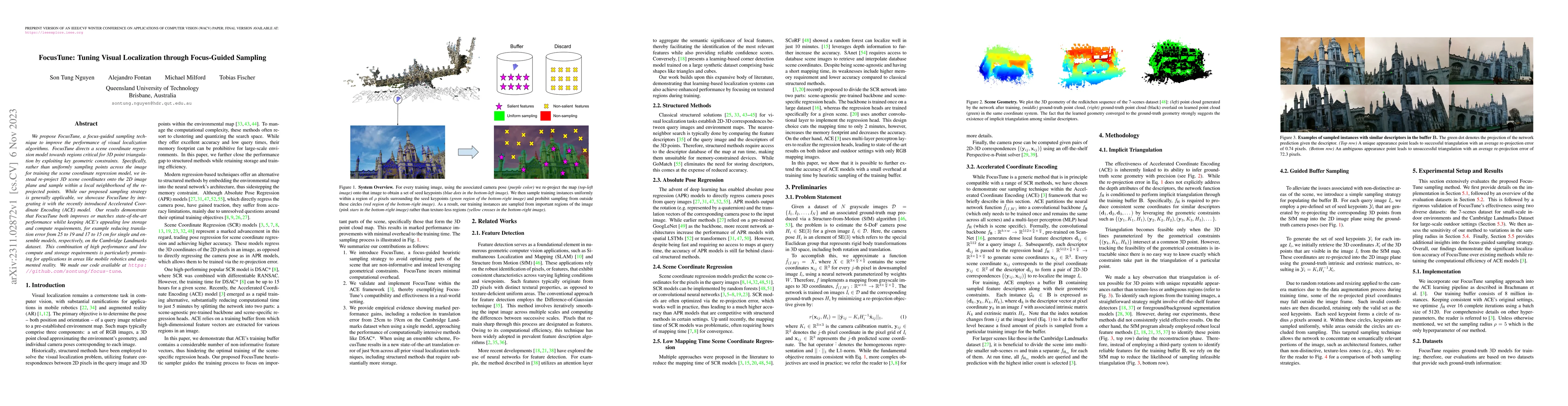 Thumbnail for FocusTune: Tuning Visual Localization through Focus-Guided Sampling