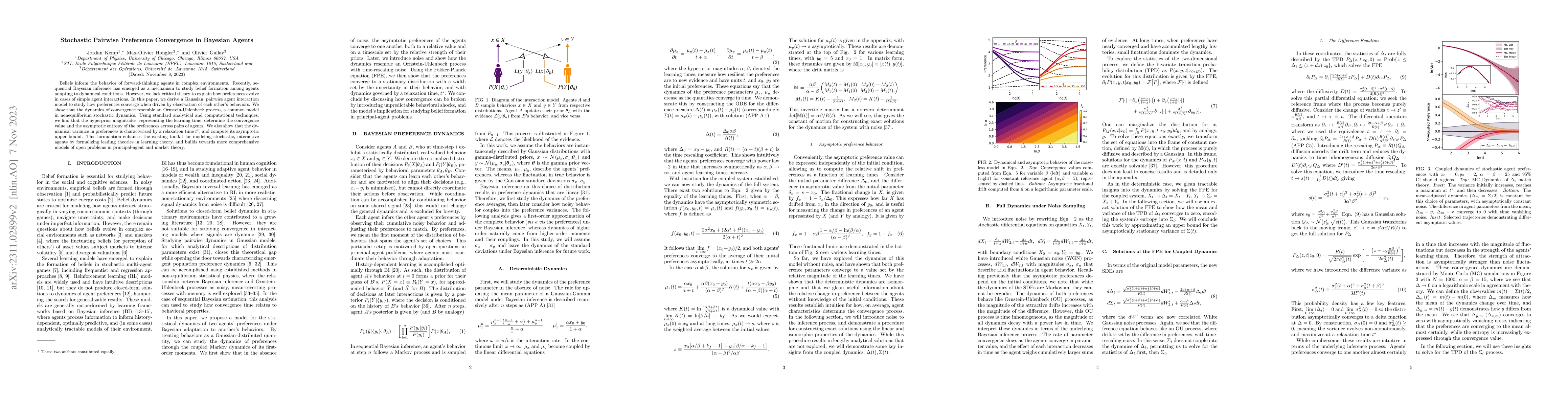 Thumbnail for Stochastic Pairwise Preference Convergence in Bayesian Agents