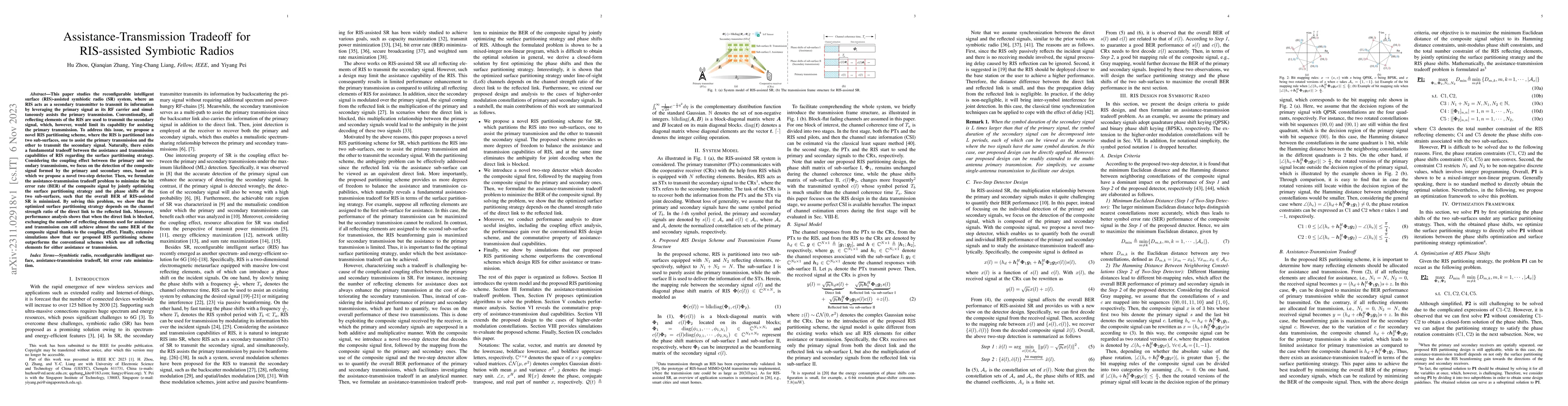Thumbnail for Assistance-Transmission Tradeoff for RIS-assisted Symbiotic Radios